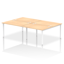 Load image into Gallery viewer, Dynamic Impulse 2400 Maple White Bench Desk