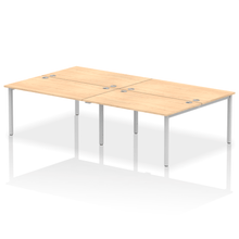Load image into Gallery viewer, Dynamic Impulse 2400 Maple Silver Bench Desk