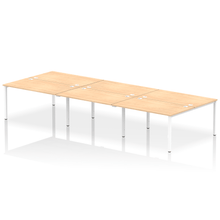 Load image into Gallery viewer, Dynamic Impulse 4200 Maple White Bench Desk