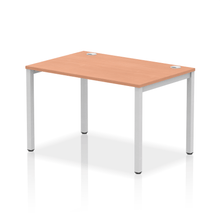 Load image into Gallery viewer, Impulse 1200 Silver Beech Single Bench Desk