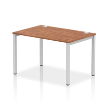 Load image into Gallery viewer, Impulse 1200 Silver Walnut Single Bench Desk