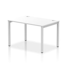 Load image into Gallery viewer, Impulse 1200 Silver White Single Bench Desk