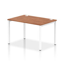 Load image into Gallery viewer, Impulse 1200 White Walnut Single Bench Desk