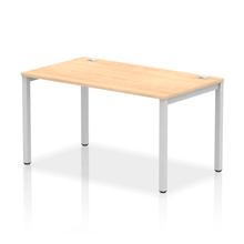 Load image into Gallery viewer, Impulse 1400 Silver Maple Single Bench Desk