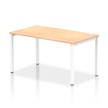 Load image into Gallery viewer, Impulse 1400 White Maple Single Bench Desk