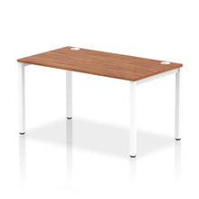 Load image into Gallery viewer, Impulse 1400 White Walnut Single Bench Desk
