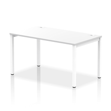 Load image into Gallery viewer, Impulse 1400 White Single Bench Desk