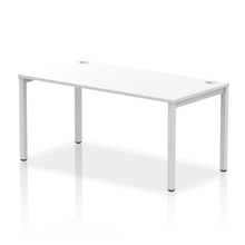 Load image into Gallery viewer, Impulse 1600 Silver White Single Bench Desk