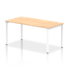 Load image into Gallery viewer, Impulse 1600 White Maple Single Bench Desk