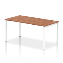 Load image into Gallery viewer, Impulse 1600 White Walnut Single Bench Desk