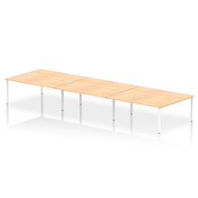 Load image into Gallery viewer, Dynamic Impulse 5400 Maple White Bench Desk