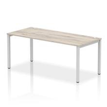 Load image into Gallery viewer, Impulse 1800 Silver Grey Oak Single Bench Desk