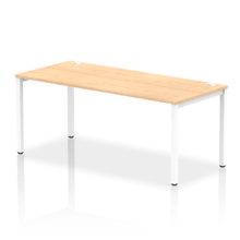 Load image into Gallery viewer, Impulse 1800 White Maple Single Bench Desk