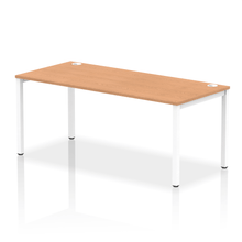 Load image into Gallery viewer, Impulse 1800 White Oak Single Bench Desk
