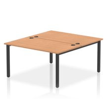 Load image into Gallery viewer, Dynamic Impulse 1400 Oak Black Bench Desk