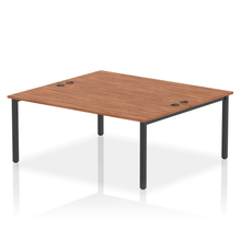 Load image into Gallery viewer, Dynamic Impulse 1800 Walnut Black Bench Desk