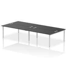 Load image into Gallery viewer, Dynamic Impulse 3600 Black Silver Bench Desk