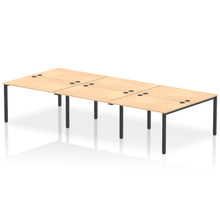 Load image into Gallery viewer, Dynamic Impulse 3600 Maple Black Bench Desk