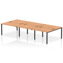 Load image into Gallery viewer, Dynamic Impulse 3600 Oak Black Bench Desk