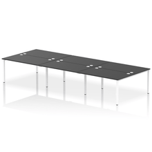 Load image into Gallery viewer, Dynamic Impulse 4200 Black White Bench Desk