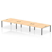 Load image into Gallery viewer, Dynamic Impulse 5400 Maple Black Bench Desk