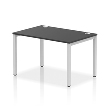 Load image into Gallery viewer, Impulse 1200 Silver Black Single Bench Desk