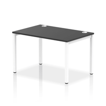 Load image into Gallery viewer, Impulse 1200 White Black Single Bench Desk