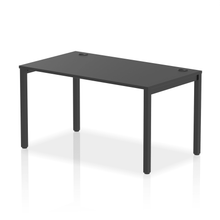 Load image into Gallery viewer, Impulse 1400 Black Single Bench Desk