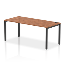 Load image into Gallery viewer, Impulse 1800 Black Walnut Single Bench Desk