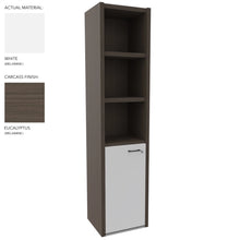 Load image into Gallery viewer, Roma Single Office Cabinet in Eucalyptus & White Finish (Left Hand Opening)