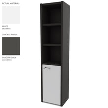 Load image into Gallery viewer, Roma Single Office Cabinet in Shadow Grey & White Finish (Right Hand Opening)
