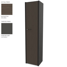 Load image into Gallery viewer, Roma Single Office Cupboard in Shadow Grey & Eucalyptus Finish (Right Hand Opening)