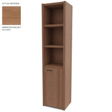 Load image into Gallery viewer, Roma Single Office Cabinet in American Walnut Finish (Right Hand Opening)
