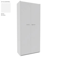 Load image into Gallery viewer, Roma Double Office Cupboard in White Finish