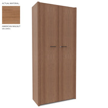 Load image into Gallery viewer, Roma Double Office Cupboard in American Walnut Finish