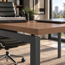 Load image into Gallery viewer, Mila Bench Desk Materials Close Up Shot