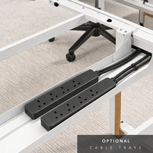 Load image into Gallery viewer, Under Desk Metal Cable Trays