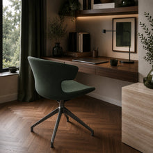 Load image into Gallery viewer, Portico Swivel Chair in Luxury Walnut Themed Apartment