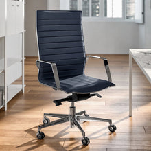 Load image into Gallery viewer, Porto Leather Desk Chair in Modern Home Office Space