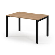 Load image into Gallery viewer, Connection 1200 Black Beech Office Desk