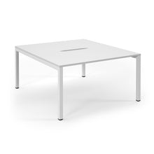 Load image into Gallery viewer, Connection 1400 White Bench Desk