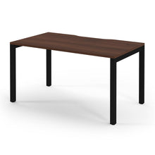 Load image into Gallery viewer, Connection 1400 Black Walnut Office Desk