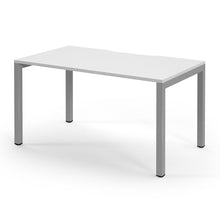 Load image into Gallery viewer, Connection 1400 Silver White Office Desk