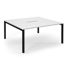 Load image into Gallery viewer, Connection 1600 White Black Bench Desk