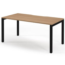 Load image into Gallery viewer, Connection 1600 Black Beech Office Desk