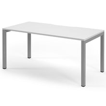 Load image into Gallery viewer, Connection 1600 White Silver Office Desk