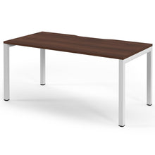 Load image into Gallery viewer, Connection 1600 White Walnut Office Desk