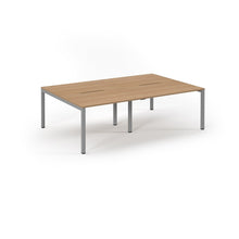Load image into Gallery viewer, Connection 2400 Silver Beech Bench Desk