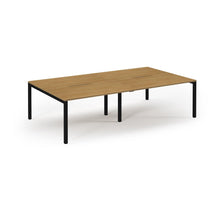 Load image into Gallery viewer, Connection 2800 Oak Black Bench Desk