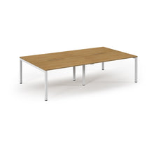 Load image into Gallery viewer, Connection 2800 Oak White Bench Desk